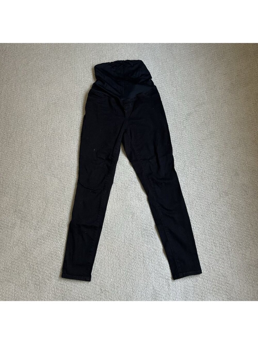Isabel by Ingrid + Isabel Womens Maternity Leggings Black Pants Lounge Size 6